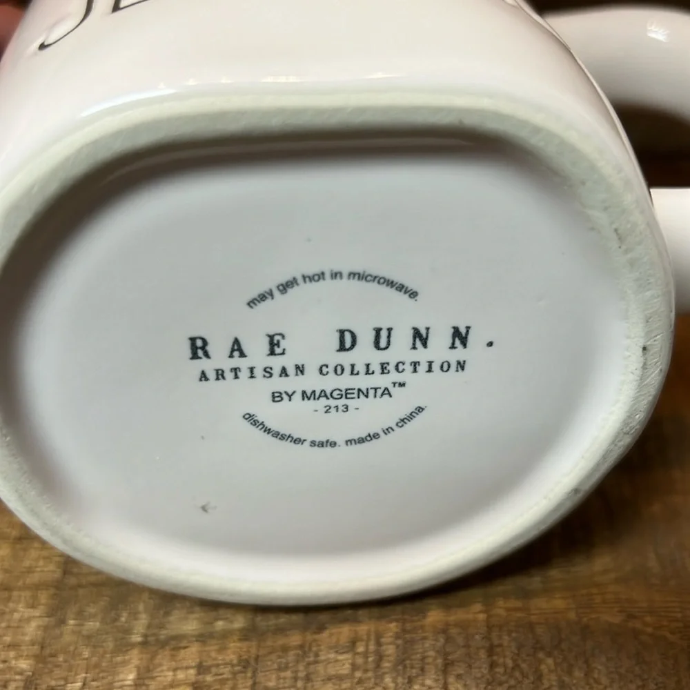 Rae Dunn White “REINDEER SLUSHIE” Mug